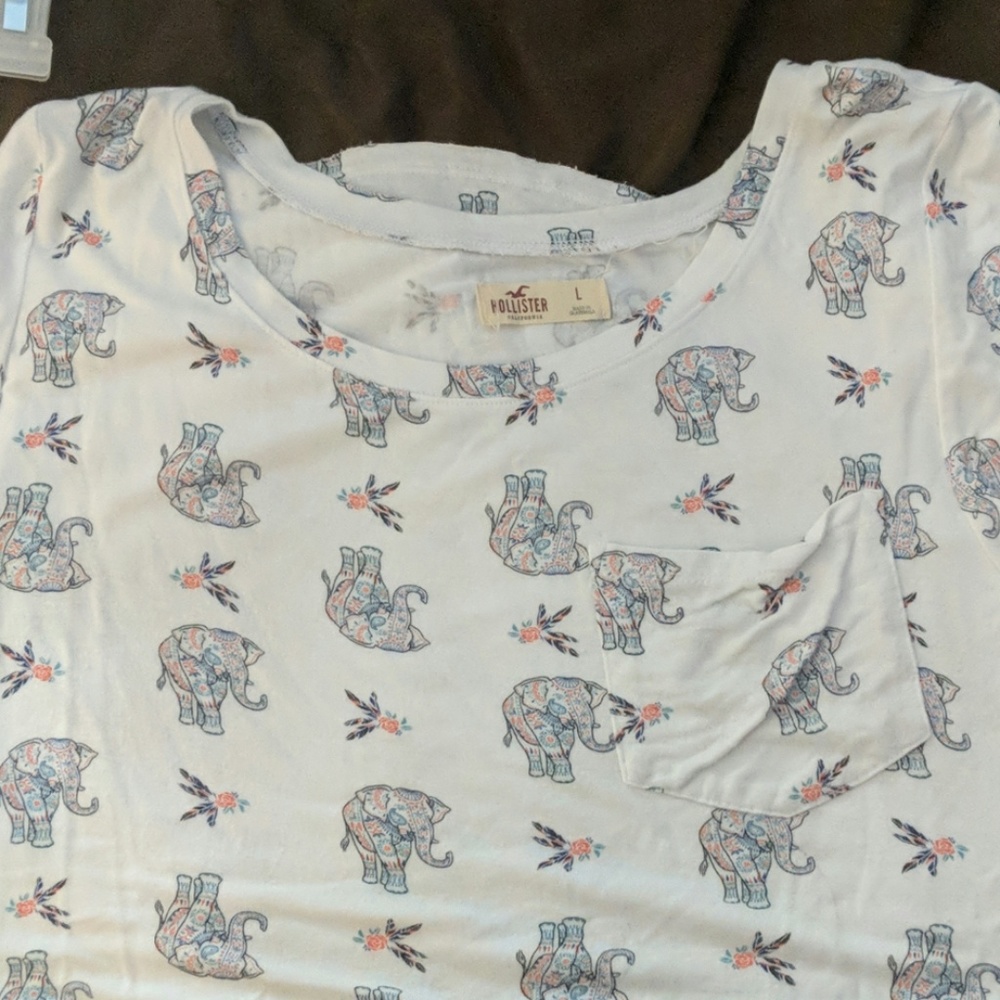 Hollister pocket tee
